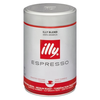 Illy Medium Roast Espresso 250 g, $6.80/100g