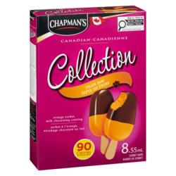 Chapmans Canadian Collection Tiger Paw Sorbet Bar - 8 ea | Fortinos