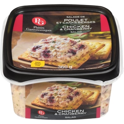 Plaisirs Gastronomiques Chicken & Cranberry salad spread 360 g, $2.44/100g