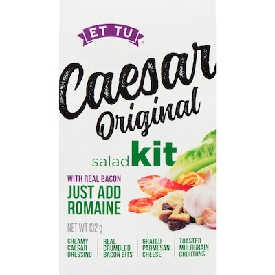 Et Tu Salad Kits, Caesar Original 132 g, $3.02/100g