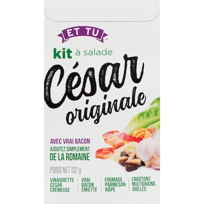 Et Tu Ensemble à salade César originale 132 g, 3,02 $/100g