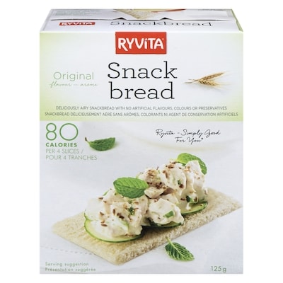 Ryvita Biscottes Snackbread 125 g, 3,20 $/100g