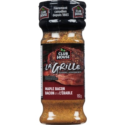 Club House Maple Bacon Seasoning 152 g, $4.28/100g