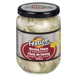 Herring Fillets in Wine Marinade