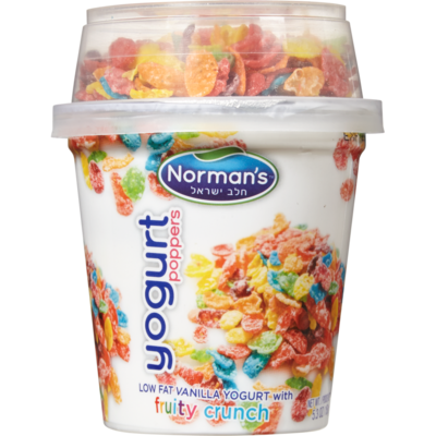 Norman Yogourt vanille fruit croquant casher 150 g, 1,86 $/100g