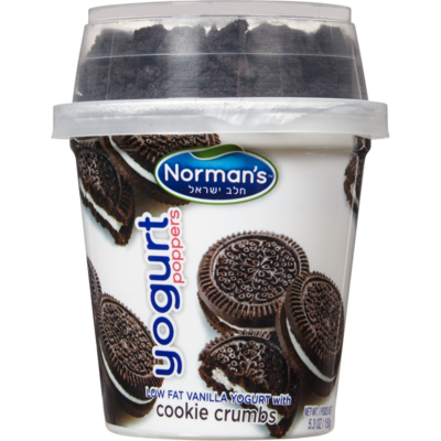 Norman Kosher Vanilla Cookies Yogurt 150 g, $1.67/100g
