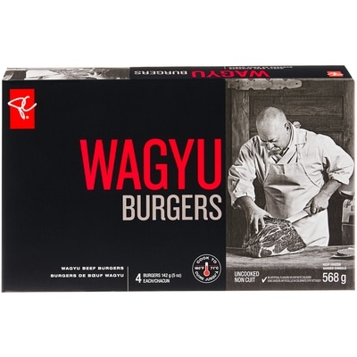PC Collection noire Burgers De Bœuf Wagyu 568 g, 3,17 $/100g