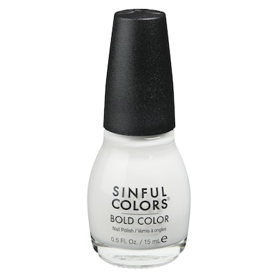 Sinful Colours Professional Nail Polish Enamel, Snow Me White 1 ea, $0.20/1ea