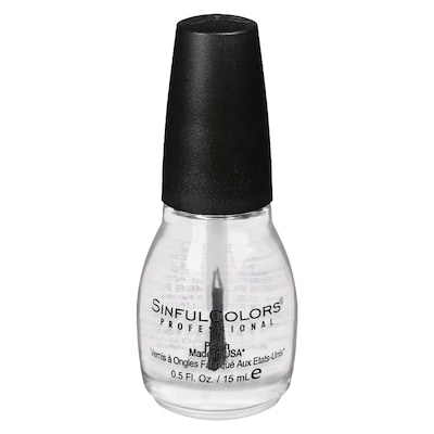 Sinful Colours Vernis à ongles SinfulColors, couche transparente 1 ea, 23,27 $/100ml