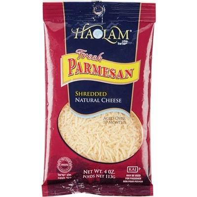 Haolam Kosher Shredded Parmesan 113 g, $7.96/100g