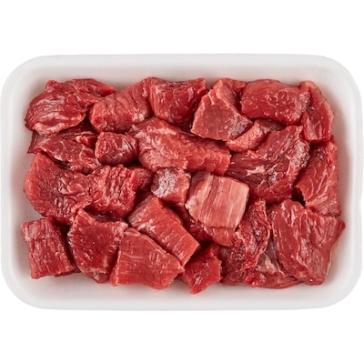 null Stewing Beef Cubes $31.94/1kg $14.49/1lb