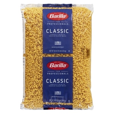 Barilla Macaroni coupé 4.54 kg, 0,55 $/100g