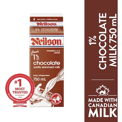 Neilson Chocolate Milk 750 ml, $0.17/100ml