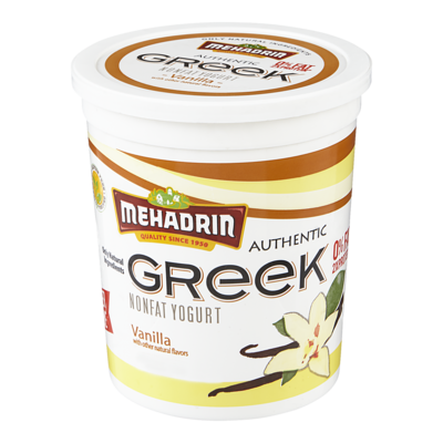 Mehadrin Kosher Greek Yogurt, Vanilla 907 g, $1.49/100g