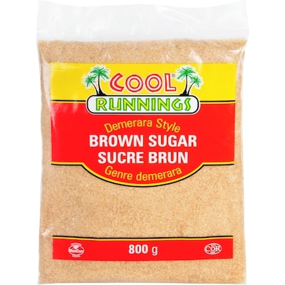 Cool Runnings Cassonade genre demerara 800 g, 0,50 $/100g