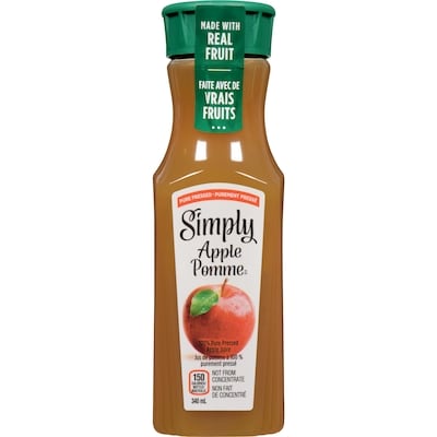 Minute Maid Juice Bottle 340 ml, $0.79/100ml