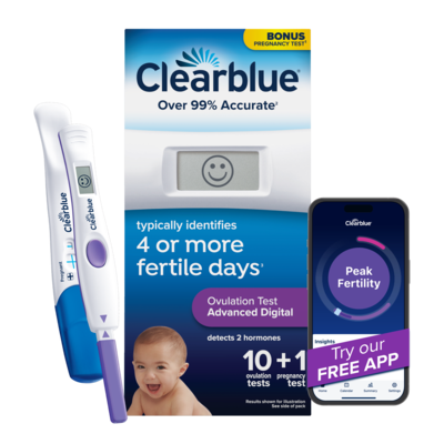 Clearblue Advanced Digital Ovulation Test 10 ea, $6.15/1ea