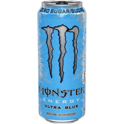 Monster Energy Ultra Blue 473 ml, 0,84 $/100ml