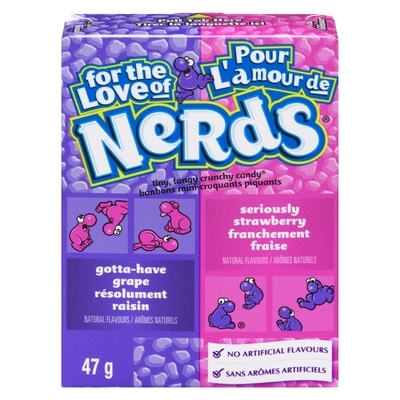 Wonka Nerds, Grape Strawberry 47 g, $4.26/100g