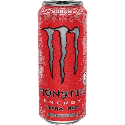 Monster Energy Ultra Red 473 ml, $0.91/100ml