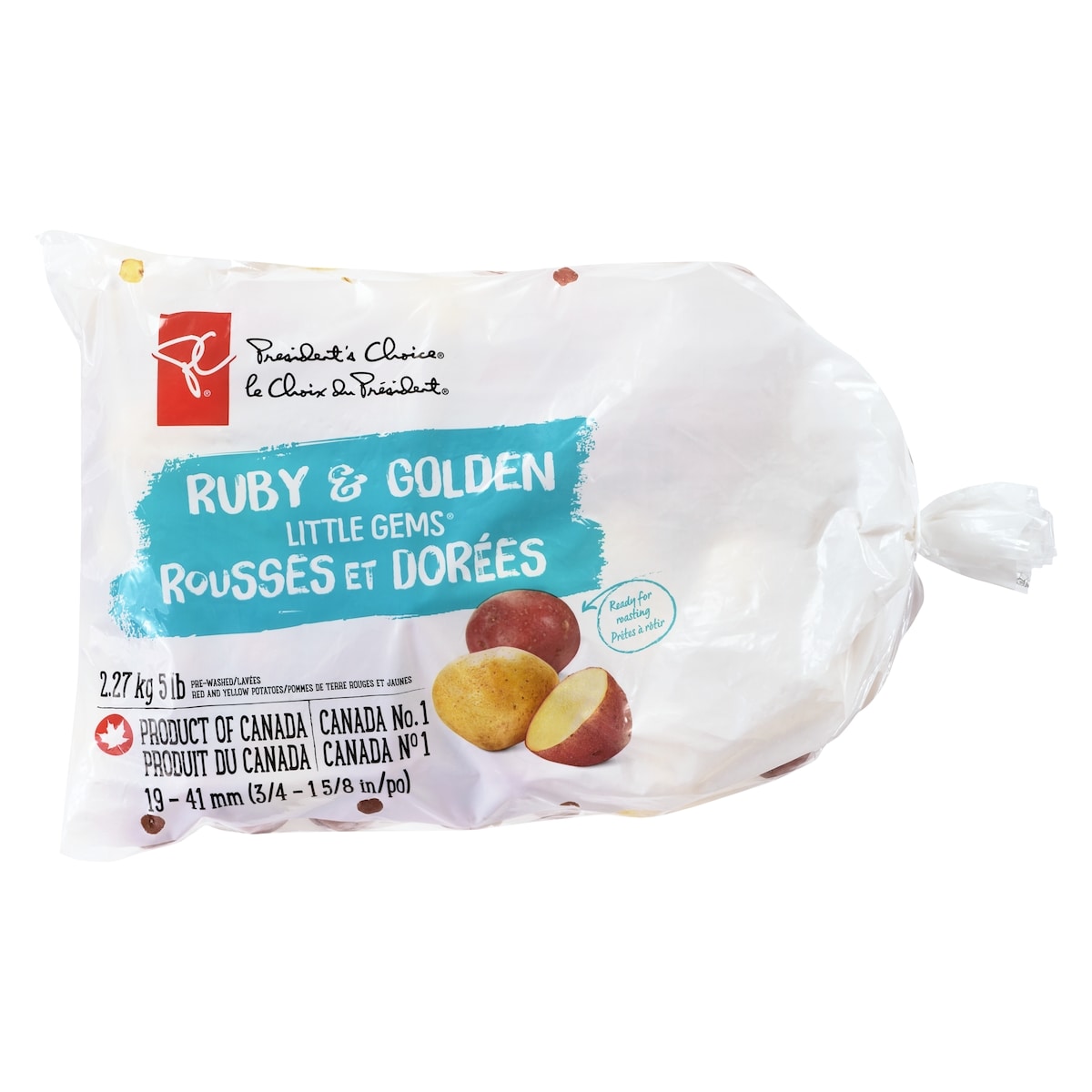 President's Choice Ruby and Golden Little Gems, 5 lb bag 2.27 kg, $0.40/100g