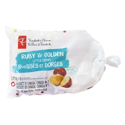 President's Choice Ruby and Golden Little Gems, 5 lb bag 2.27 kg, $0.40/100g