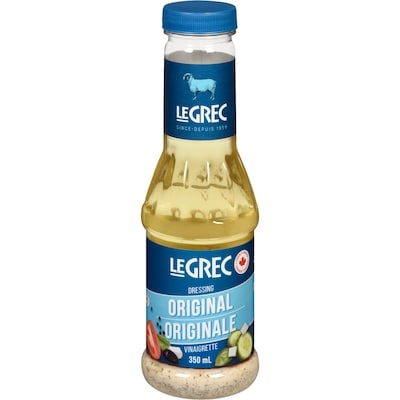 Le Grec Vinaigrette Originale 350 ml, 1,37 $/100ml