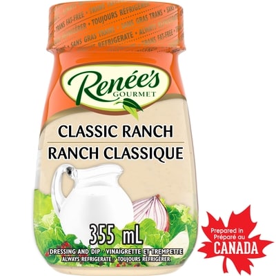 Renée’s Gourmet Vinaigrette ranch 355 ml, 1,97 $/100ml
