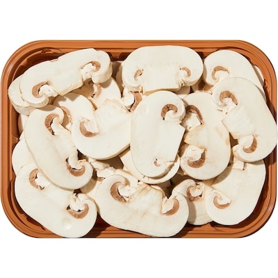 Champignons tranchés blancs