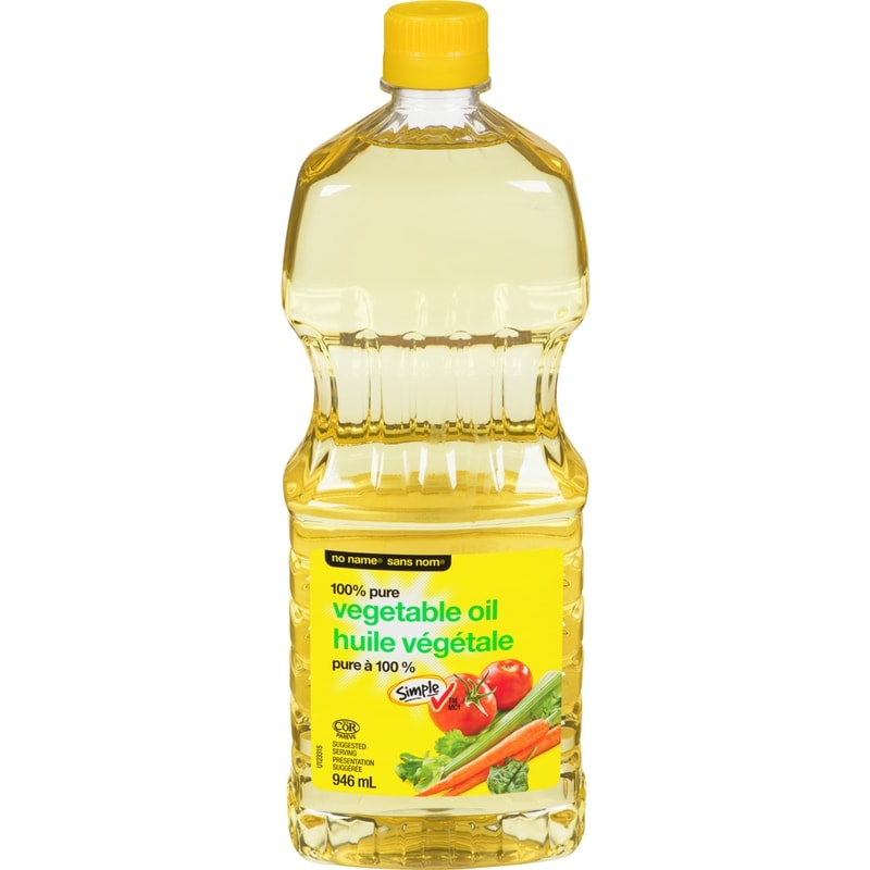 100% Pure Vegetable Oil