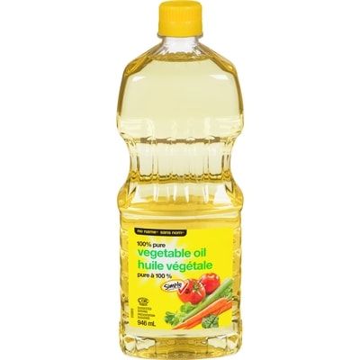 Sans Nom Huile végétale pure à 100 % 946 ml, 0,63 $/100ml