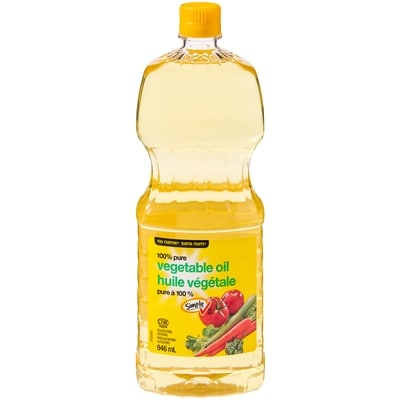 Sans Nom Huile végétale pure à 100 % 946 ml, 0,69 $/100ml