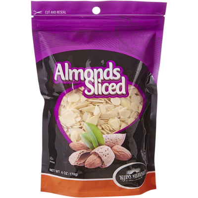 Klein Bagged Sliced Almonds 170 g, $6.76/100g