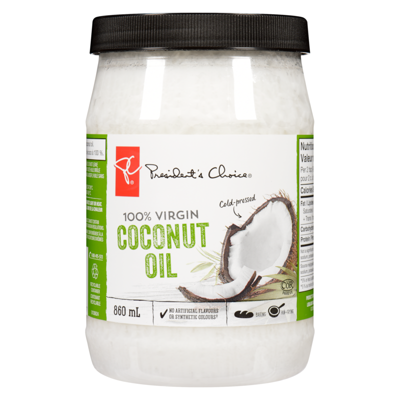 100% Virgin Cold-Pressed Coconut Oil