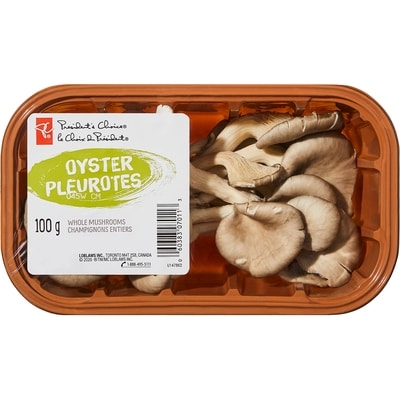 President's Choice Whole Oyster Mushrooms 100 g, $5.00/100g
