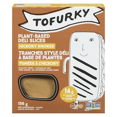 Tofurky Vegetarian Deli Slices, Hickory Smoked 156 g, $4.48/100g