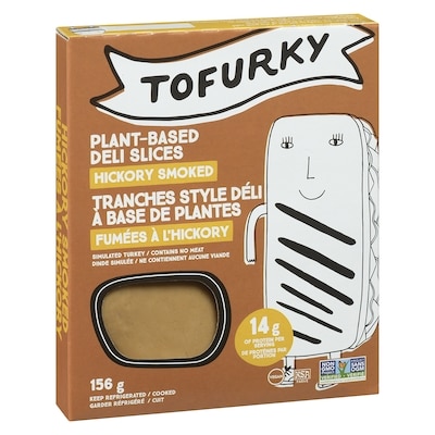 Tofurky Vegetarian Deli Slices, Hickory Smoked - 156 g | Zehrs