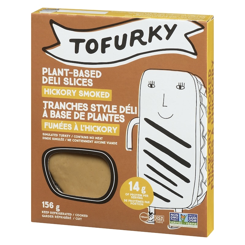 Vegetarian Deli Slices, Hickory Smoked