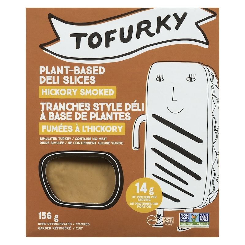 Vegetarian Deli Slices, Hickory Smoked