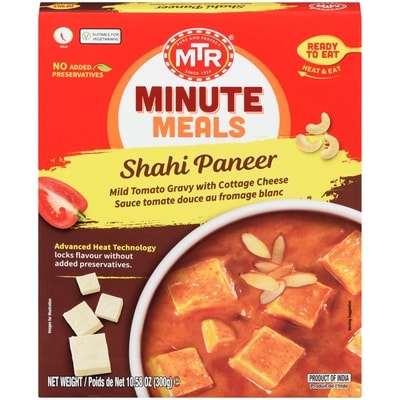 MTR Shahi Paneer 300 g, $0.66/100g