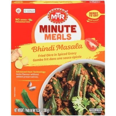 MTR Bhindi Masala Curry 300 g, $0.66/100g