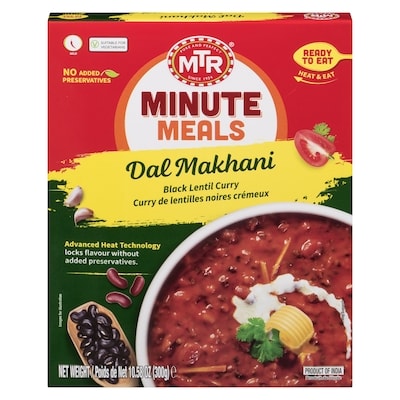 MTR Dal makhani 300 g, 0,67 $/100g