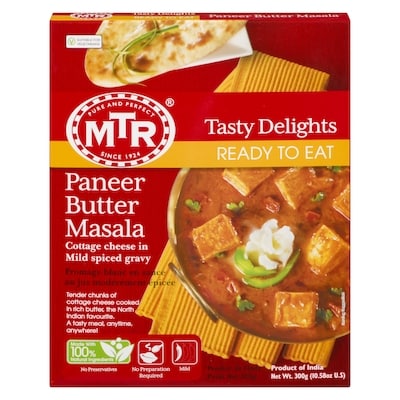 MTR Paneer Butter Masala 300 g, $0.66/100g