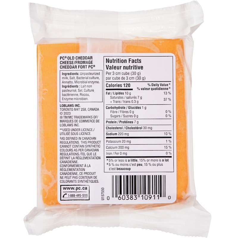 Old Cheddar Cheese Block