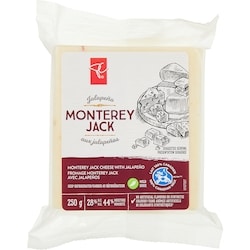 le Choix du Président Fromage Monterey Jack aux jalapeños 250 g, 3,60 $/100g