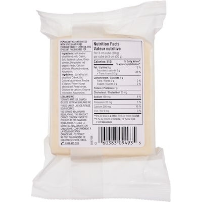 Bloc de fromage Havarti Aux Fines Herbes Et Épices