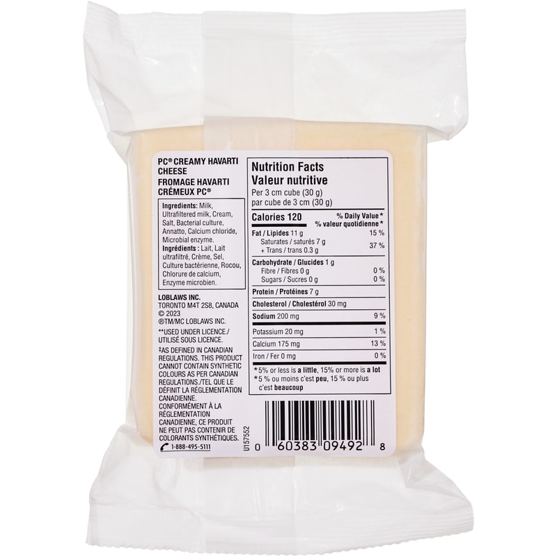 Creamy Havarti Cheese 