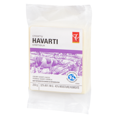 Bloc de fromage Havarti crémeux