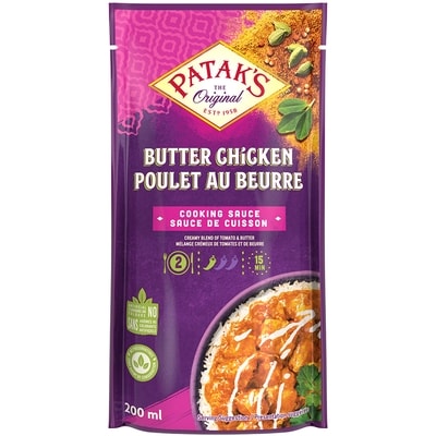 Pataks Butter Chicken Cooking Sauce for 2 200 ml, $1.80/100ml
