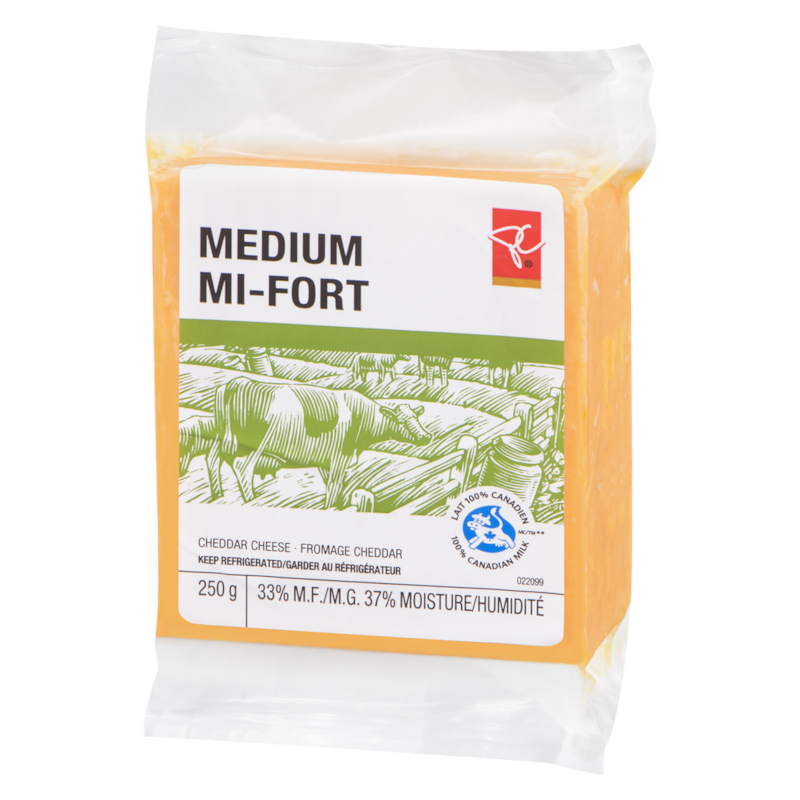 Medium Cheddar Cheese